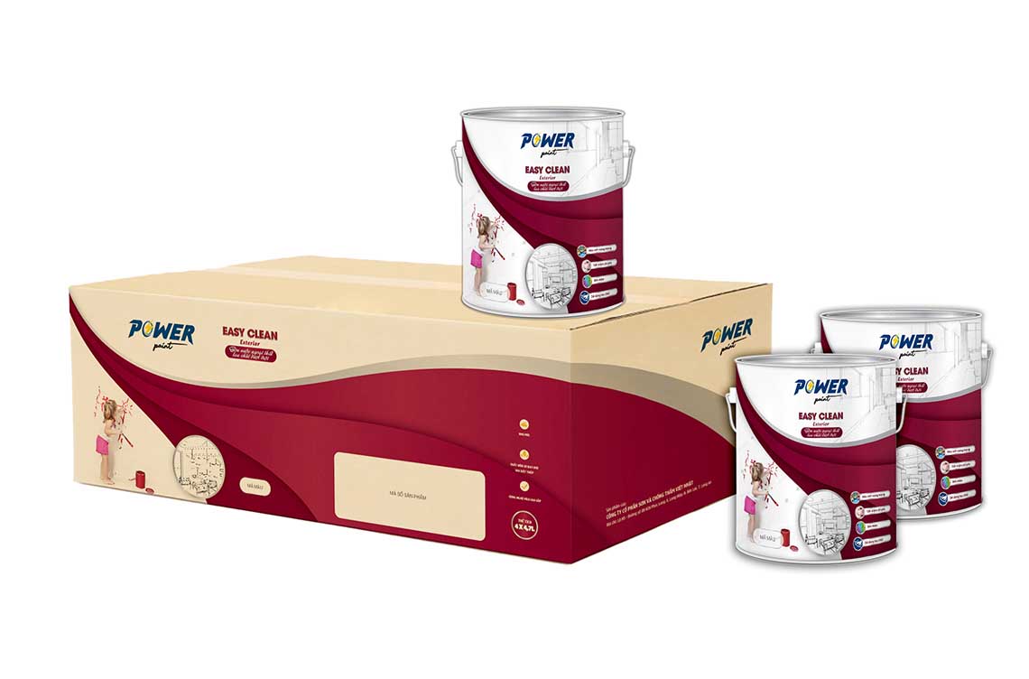 Power Paint - Thiết kế nhận diện thương hiệu và bao bì sơn Power Paint